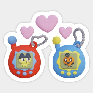 tamagotchi lovers Sticker